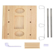 3 Spools Holder for Domestic (Home-Based) Embroidery and Sewing Machines Thread Stand, Spool Holder Smoother Feed