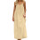 Women's Spaghetti Strap Backless Loose-fitting-light green L 5