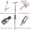 Dent Puller Kit 2 in 1 Paintless Dent Repair for Small Dents & Hail Damage 2