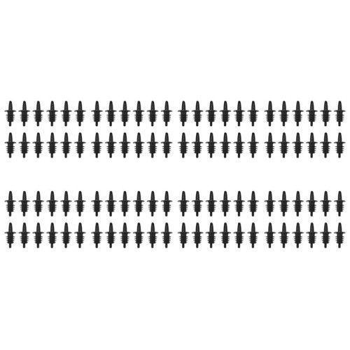96Pcs Plastic Free Flow Liquor Spirit Bottle Pourer Bar Wine Cocktail Drinks