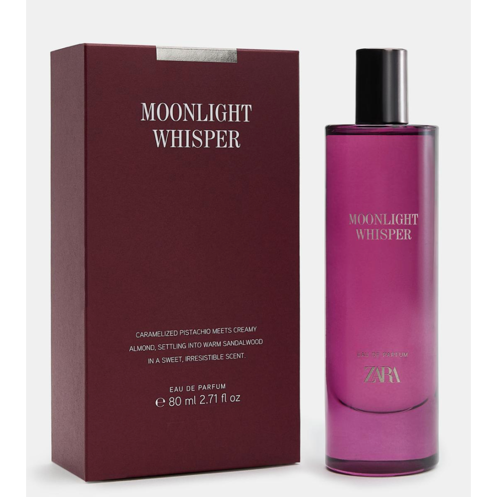 Zara Moonlight Whisper - Edp 80Ml Creamy Pistachio & Almond New