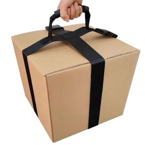 2-Pack Justerbar Bärrem i Nylon med Korsformat Handtag 2