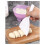 Cake Knife Plastic Scraper Butter Dough Cutter DIY Baking Kitchen Tool Soft Scraper Chocolate Shovel Triangle 6