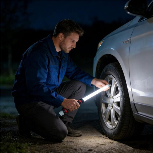 2026 New Bendable LED Light, Flexible LED Flashlight Stick Bendable Work Light, MechanicTool for Car Repair,Engine Bay 2