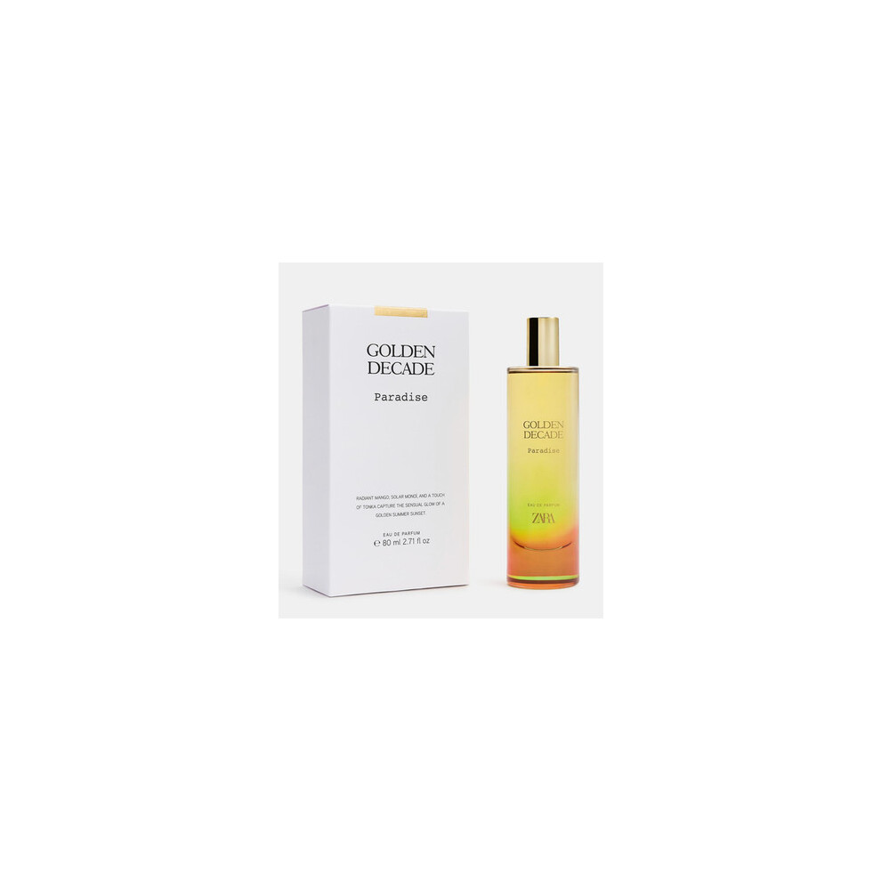 Zara Golden Decade Paradise Eau De Parfum Women Fragrance Perfume 80Ml