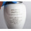 Cremation Memorial Urn Keepsake Adult Ashes White 6