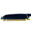 PCIE 4.0 X16 GPU Server  Card Extension Cable Woven Mesh Cable Bundle Right Out GEN4 Extension Cable,30cm 10