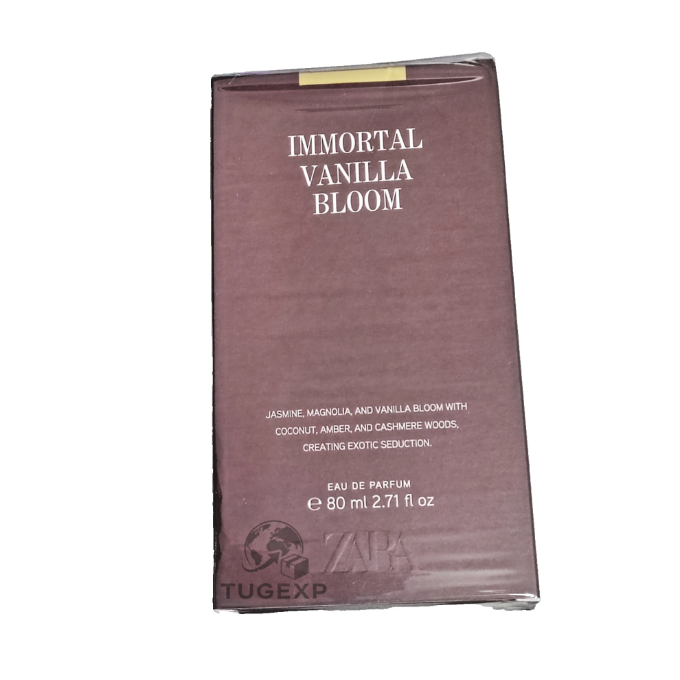 Zara Immortal Vanilla Bloom 80Ml Edp Woman Perfume Fragrance 2.71 Oz