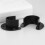 4PCS Closet Rod Brackets Support Flange Holders with Screws U Shaped Wardrobe Bracket Pole Socket End Caps for 32mm Rods 2