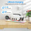 Wireless Charging Dock for Meta Quest 3/Meta 3 VR Multi-Function Magnetic Suction RGB Light Wireless Charging Adapter C 4