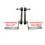 1Pair Rear Body Height Level Sensor Rod Link for - GLS X166 GLE C292 ML W166 11-18 A1663200932 A1663201032 6
