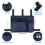 Walker Bag Basket with Cup Holder for Folding Walker Accessories for Seniors Elderly, Handicap, Foldable 8