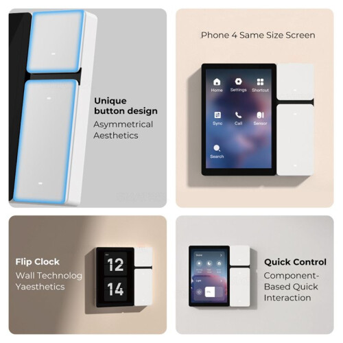 WiFi Tuya  Touch Screen 3.5 Inch Panel Scene  IR Remote Control Central Controller for Intelligent Scenes 1