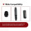 New Universal Microphone Home Karaoke Microphone USB Wireless Microphone Live Broadcast Radio Digital Display Microphone 5