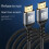 HDTV 8K -Compatible 2.1 48Gbps Ultra HD Cable Multi-Function Tv Computer Monitor Cable 2M 7