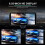 Reprodutor MP5 com Tela de 6,25 Polegadas Portátil  Rádio para Carro Sem Fio Carplay Android Car Multimídia Universal - Sem Câmera 5