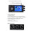 Receptor de RáDio Digital TEF6686 DSP com Tela LCD de 3,2 Polegadas FM (65-108Mhz) e SW/MW/LW (144-27000Khz) com Bateria 5