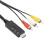 Conversor CompatíVel com RCA para , Cabo CompatíVel com AV para , Adaptador CompatíVel com PAL NTSC para PC, Laptop, TV 3