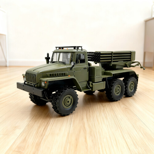 ABS Remote Controlled BM21 Hails Rockets Launching Model 1/16 1