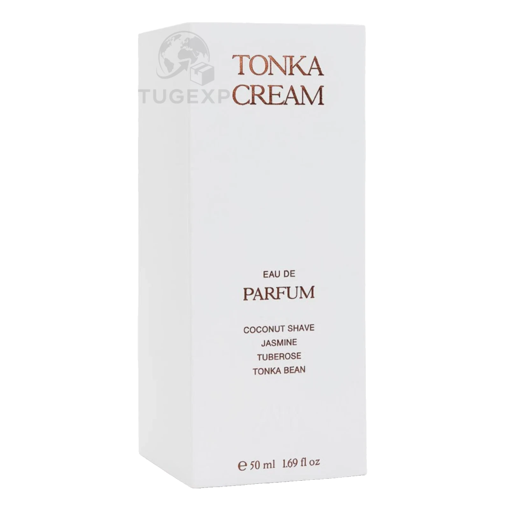 Zara Cream Tonka 50 Ml - 1.69 Oz Eau De Parfum Women Edp Fragrance Perfume New