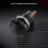 -Off Latching Waterproof 12mm Push Button  SPST 2A IP67, Black 2