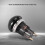 -Off Latching Waterproof 12mm Push Button  SPST 2A IP67, Black 6