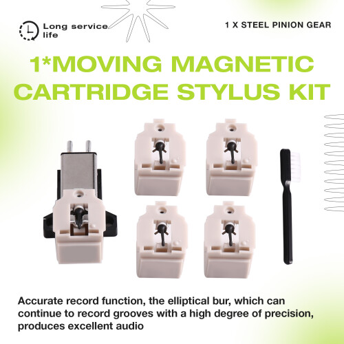 Cellule Magnétique AT3600L, Stylet de Remplacement pour Platine Vinyle LP 2