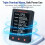Peacefair High-Precision AC Digital Display Meter 80-260V/100A Voltage Current and Power Meter Overload Alarm Closure 2