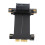 Cable riser PCIe 4.0 x1 de 40 cm, doble codo de 90 13