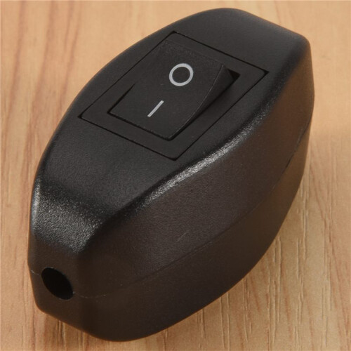 Black Bedroom  Off Button In   6A/250VAC 10A/125VAC 1