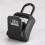 2X Outdoor Password Key Boxs Extended Locking Hook Steel Wire Hanging Key Storage Waterproof Key 4 Digit Code Box Black 4