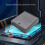 /OFF  5.5" Leads Battery Holder Box Case for 4 x 1.5V AA Batteries 5