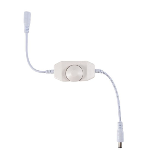 12V / 24V 6A LED Dimmer Controller Adjust brightness for easy Color Clear, White 1