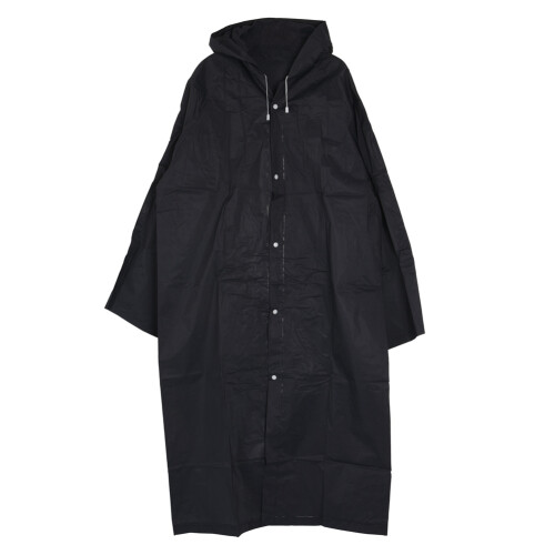 2X Imperméable Eva À la Mode Imperméable Étanche Imperméable de Camping Étanche Transparent Noir 2