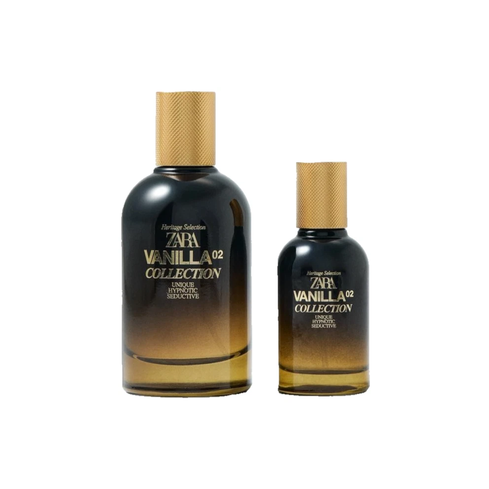 Zara Vanilla Collection 02 Edp Duo Set 100Ml + 30Ml Travel Perfume Menâ´S New