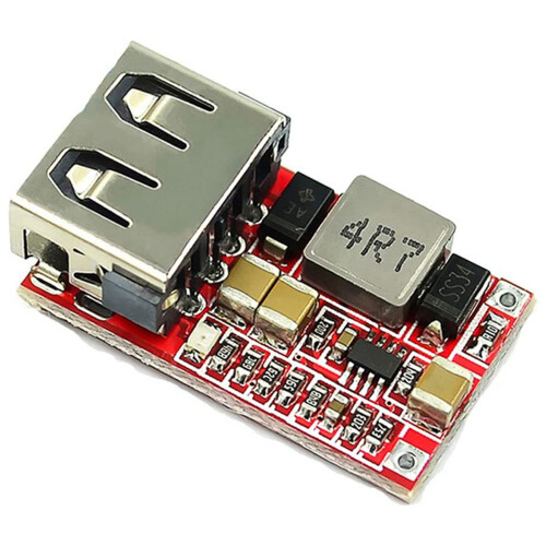10Pcs - Buck Converter Car USB Charger Module 6-24V 12V 24V to 5V 3A Step Down Voltage Regulator Power Supply Module 1