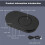 Mouse Mover Undetectable Mouse Jiggler Auto Movement Anti-Sleep Mouse Movement Simulator for Computer Awakening Black 6
