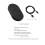 Mouse Mover Undetectable Mouse Jiggler Auto Movement Anti-Sleep Mouse Movement Simulator for Computer Awakening Black 8