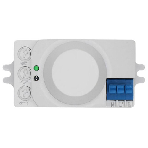 5X 5.8GHz  System LED Microwave 360 Degree Motion Sensor Light  Body Motion Detector,White 2