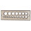 Dowel Maker Tool Premium Doweling ToolEnglish 17 Holes Dowel Plate for Making Slim Dowels Peg Plugs 2