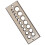 Dowel Maker Tool Premium Doweling ToolEnglish 17 Holes Dowel Plate for Making Slim Dowels Peg Plugs 5