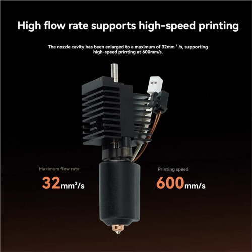 2set Heating Block Hotend for    3D Printer Hotend Nozzle 0.4mm Extruder Hotend for 3D Printer 1