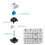 12-Key Mechanical Keyboard  Tester Sampler  Testing Tool with Keycap Puller for  MX 6