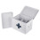 Caja de metal para guardar medicamentos con 4 compartimentos 1
