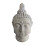 Boeddha-hoofdsculptuur, 78 cm, weerbestendig polyhars 2