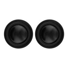 2 St. 1-Tums Minihögtalare 8 Ohm 3W 28 mm Sidohögtalare med Fullregister, -Högtalare