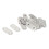 Stainless Steel Flat Bracket Straight Mending Fixing Plates 40mm 200pcs 3