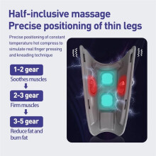 EMS Kuitmassageapparaat Verlicht Pijn Constante Temperatuur Warme Druk Vibratie Massageapparaat Spataderen Verlicht Vermoeidheid