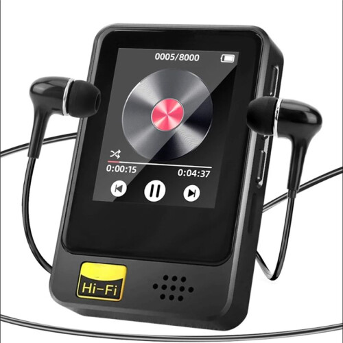 Reprodutor de MúSica MP3/MP4 Tela de Toque Total de 1,8 Polegadas  5.2 RáDio E-Book Walkman ReproduçãO Externa-B 2