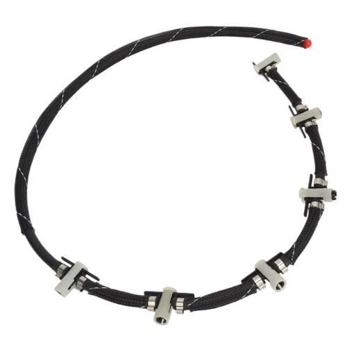 2Pcs 13537799993  Fuel Injector Return Overflow Hose  Pipe for  3 5 Series X5 X6 E70 E71 E72 E90 E91 E92 2